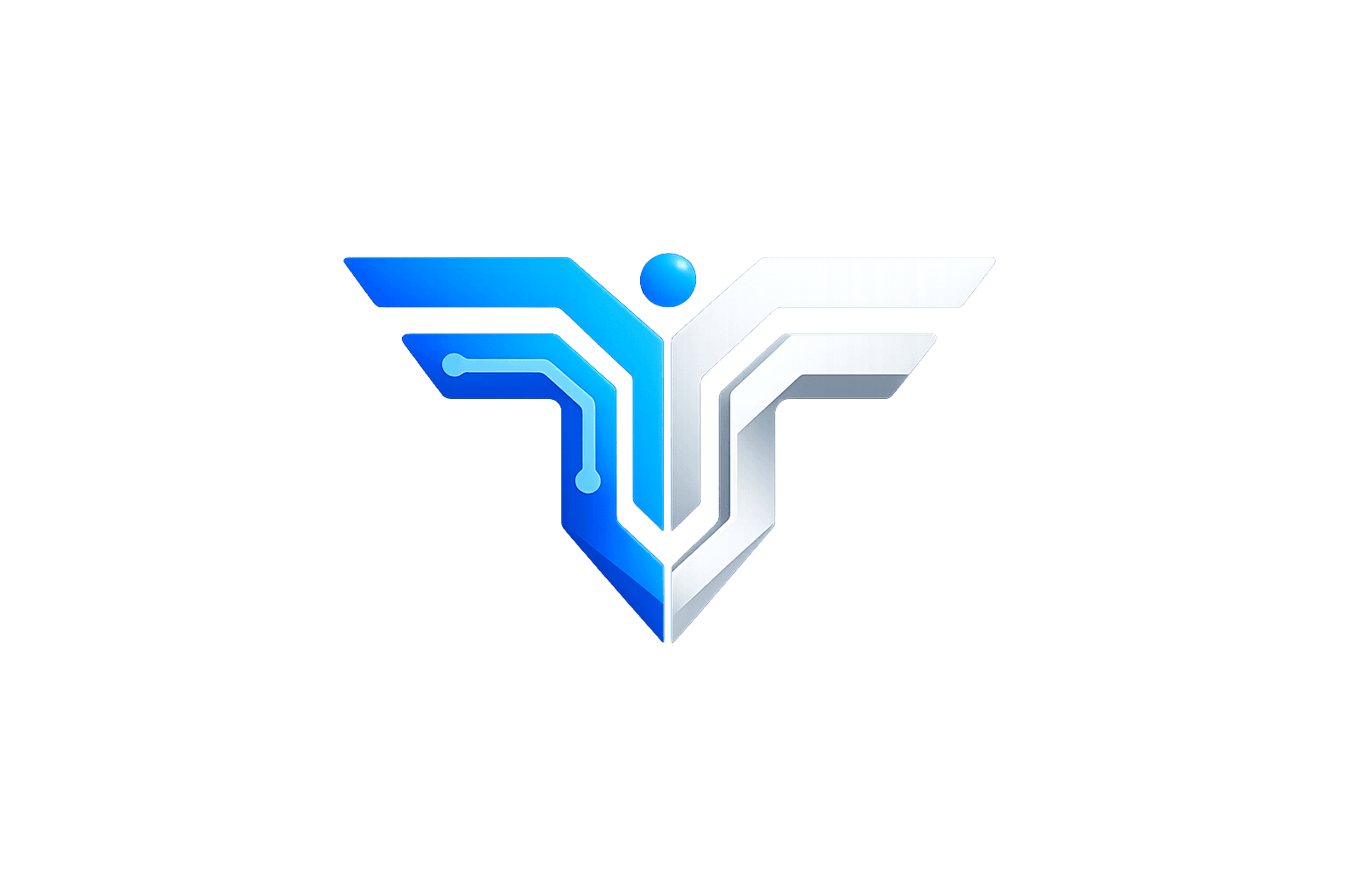 Tevix Logo-Mark auf hellem Hintergrund