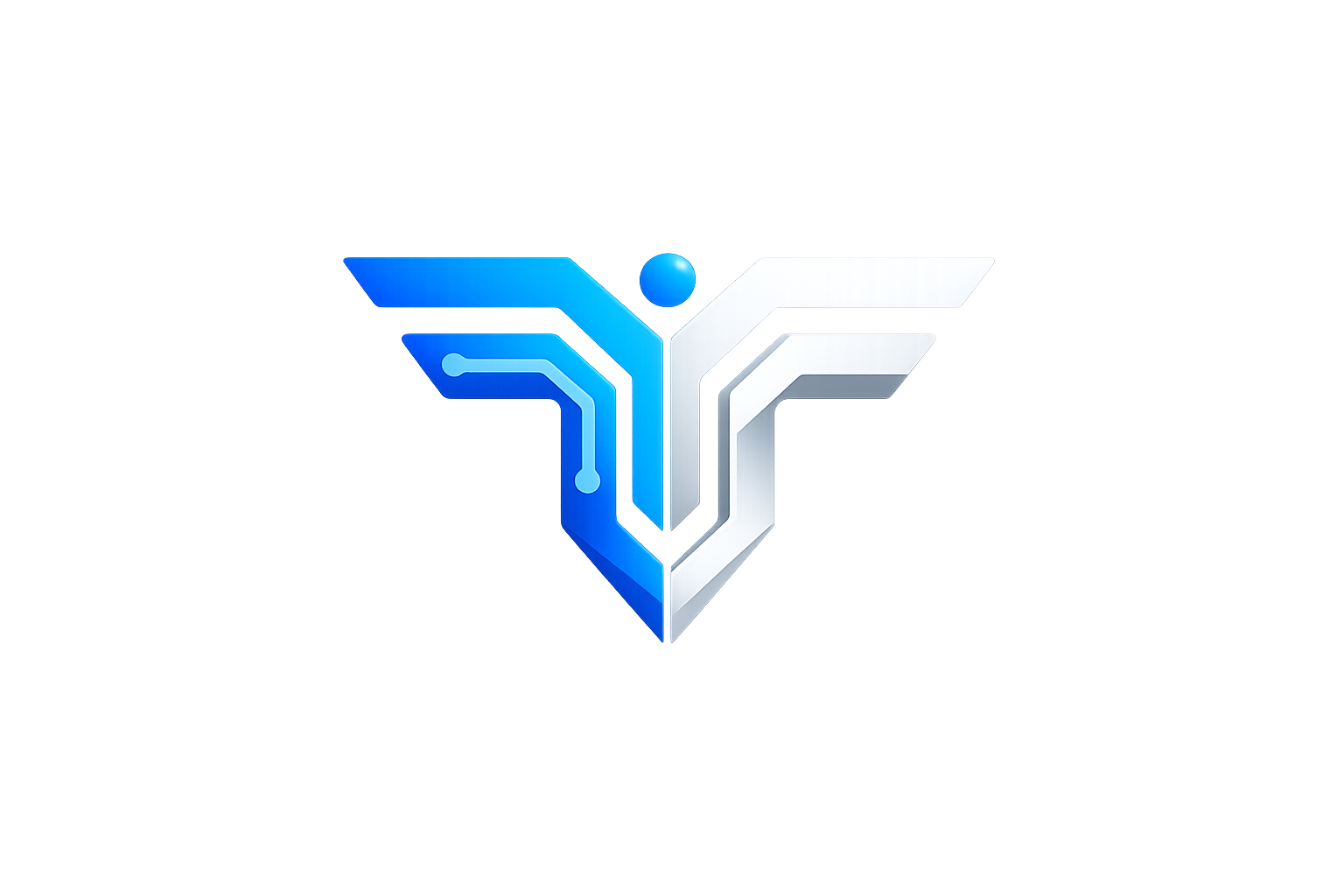 Tevix Logo-Mark auf hellem Hintergrund